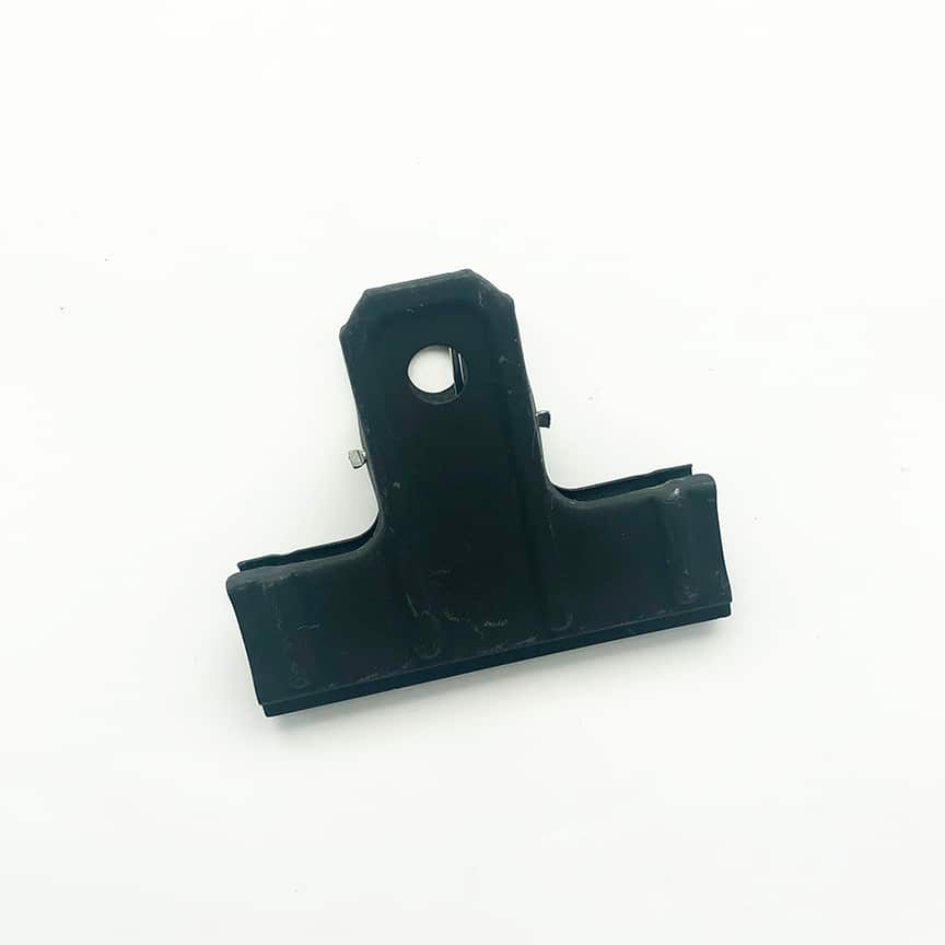 Vintage Black Metal Clip {lrg}- Dollar Section